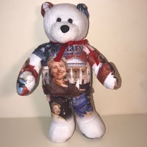 Limited Treasures 2008 Hillary Presidential Bear
